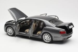 Bentley Flying Spur W12 グラナイトグレー Kyosho 1:18 08891GN メタル - 画像 5/8