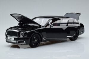 Bentley Mulsanne W.O. Edition By Mulliner ブラック Almost Real 1:18 830508 メタル - 画像 2/11