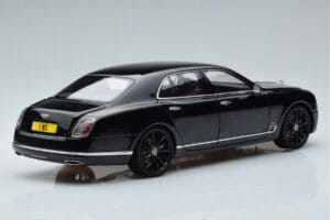 Bentley Mulsanne W.O. Edition By Mulliner ブラック Almost Real 1:18 830508 メタル - 画像 3/11