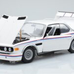 BMW 3.0 CSL E9 ホワイト Dealer Edition Minichamps 1:18 - image 2 of 7