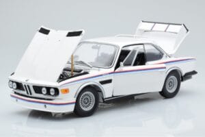 BMW 3.0 CSL E9 ホワイト Dealer Edition Minichamps 1:18 80435A5D020 メタル - 画像 2/7