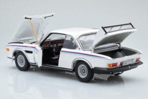 BMW 3.0 CSL E9 ホワイト Dealer Edition Minichamps 1:18 80435A5D020 メタル - 画像 4/7