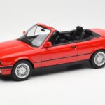 BMW 318i E30 カブリオレ レッド Norev 1:18