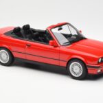 BMW 318i E30 カブリオレ レッド Norev 1:18 - image 4 of 6