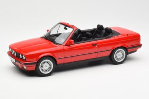 BMW 318i E30 カブリオレ レッド Norev 1:18