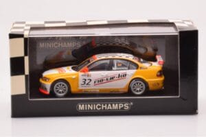 BMW 320i E46 Wiechers Sport #32 Hennerici / Wiechers WTCC 2005 Minichamps 1:43 400052432 メタル - 画像 4/4