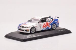 BMW 320si E90 BMW Team UK #1 A. Priaulx WTCC Porto Winner 2007 Minichamps 1:43 400072601 メタル - 画像 2/4