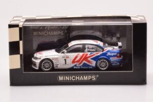 BMW 320si E90 BMW Team UK #1 A. Priaulx WTCC Porto Winner 2007 Minichamps 1:43 400072601 メタル - 画像 4/4