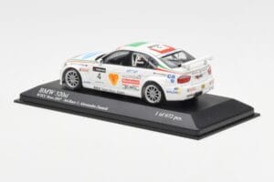 BMW 320si E90 BMW Team Italy Spain #4 A. Zanardi WTCC Brno 3rd Race 2007 Minichamps 1:43 400072604 メタル - 画像 3/4