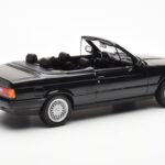 BMW 325i E30 カブリオレ ブラック メタリック Norev 1:18 - image 2 of 6