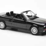 BMW 325i E30 カブリオレ ブラック メタリック Norev 1:18 - image 4 of 6