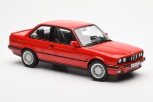 BMW 325i E30 レッド Norev 1:18 183202 メタル - 画像 4/6