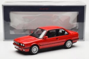 BMW 325i E30 レッド Norev 1:18 183202 メタル - 画像 6/6