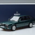 BMW 325i E30 Touring グリーンメタリック Norev 1:18 183219 メタル - image 6 of 6