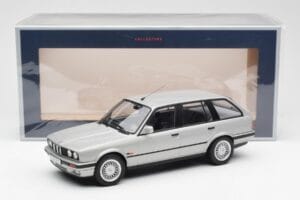 BMW 325i E30 Touring シルバー Norev 1:18 183216 メタル - 画像 6/6