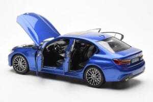 BMW 330i G20 Portimao ブルー Metallic Norev 1:18 80432450999 メタル - 画像 5/8