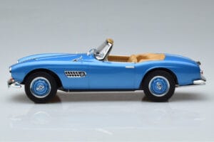 BMW 507 ブルー Norev 1:18 183234 メタル - 画像 3/6