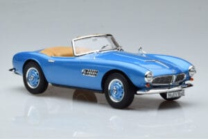 BMW 507 ブルー Norev 1:18 183234 メタル - 画像 4/6