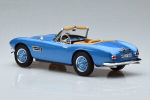 BMW 507 ブルー Norev 1:18 183234 メタル - 画像 5/6