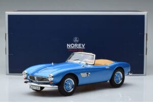 BMW 507 ブルー Norev 1:18 183234 メタル - 画像 6/6
