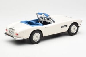 BMW 507 ロードスター ホワイト Norev 1:18 183232 メタル - 画像 2/6