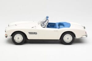 BMW 507 ロードスター ホワイト Norev 1:18 183232 メタル - 画像 3/6