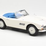 BMW 507 ロードスター ホワイト Norev 1:18 - image 4 of 6