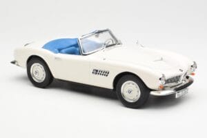 BMW 507 ロードスター ホワイト Norev 1:18 183232 メタル - 画像 4/6