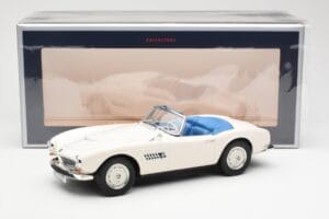 BMW 507 ロードスター ホワイト Norev 1:18 183232 メタル - 画像 6/6