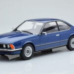 BMW 628 CSi E24 ブルー MCG 1:18