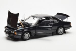 BMW 635 CSi E24 ダイアマント ブラック メタリック AUTOart 1:18 70521 メタル - 画像 2/8