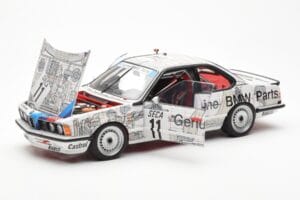 BMW 635 CSi E24 #11 D. Quester / M. Tassin / M. Heger 24 Hours of Spa 1986 AUTOart 1:18 80430145826 メタル - 画像 2/8