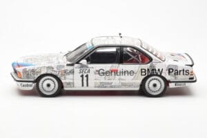 BMW 635 CSi E24 #11 D. Quester / M. Tassin / M. Heger 24 Hours of Spa 1986 AUTOart 1:18 80430145826 メタル - 画像 4/8
