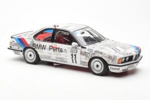 BMW 635 CSi E24 #11 D. Quester / M. Tassin / M. Heger 24 Hours of Spa 1986 AUTOart 1:18 80430145826 メタル - 画像 6/8
