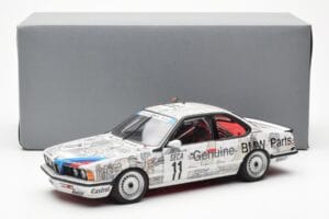 BMW 635 CSi E24 #11 D. Quester / M. Tassin / M. Heger 24 Hours of Spa 1986 AUTOart 1:18 80430145826 メタル - 画像 8/8
