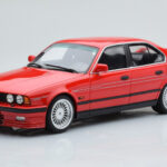 BMW Alpina B10 E34 Biturbo レッド Otto 1:18