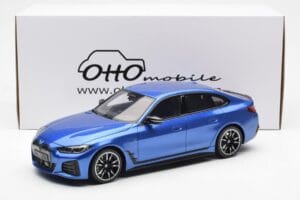 BMW i4 M50 G26 ブルー Otto 1:18 OT453 レジン - 画像 6/6