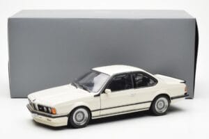 BMW M635 CSi E24 ホワイト ディーラーエディション AUTOart 1:18 80430145829 メタル - 画像 8/8