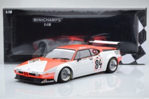 BMW M1 Equipe Dominique Lacaud #84 H. Stuck / Burger / D. Lacaud 24 Hours of Le Mans 1980 Minichamps 1:18 155802984 メタル - 画像 6/6