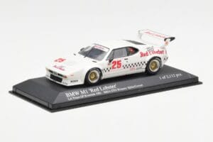 BMW M1 IMSA #25 Red Lobster Cowart / Miller LA Times Grand Prix Winner 1981 Minichamps 1:43 430812525 メタル - 画像 2/4
