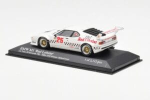 BMW M1 IMSA #25 Red Lobster Cowart / Miller LA Times Grand Prix Winner 1981 Minichamps 1:43 430812525 メタル - 画像 3/4