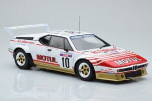 BMW M1 Motul #10 B. Darniche / A. Mahe Rally Tour de Corse 1982 IXO 1:18 18RMC114 メタル - 画像 4/6