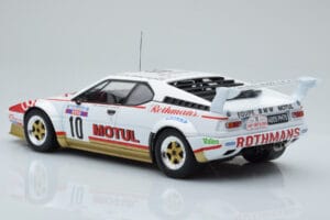 BMW M1 Motul #10 B. Darniche / A. Mahe Rally Tour de Corse 1982 IXO 1:18 18RMC114 メタル - 画像 5/6
