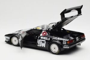 BMW M1 #111 Team MK Motorsport J-L. Witmeur / Krankenberg / Libert 24 Hours of Le Mans 1986 Minichamps 1:18 180862911 メタル - 画像 5/8