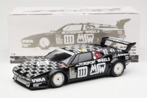 BMW M1 #111 Team MK Motorsport J-L. Witmeur / Krankenberg / Libert 24 Hours of Le Mans 1986 Minichamps 1:18 180862911 メタル - 画像 8/8