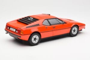 BMW M1 オレンジ メタリック Norev 1:18 183222 メタル - 画像 3/8