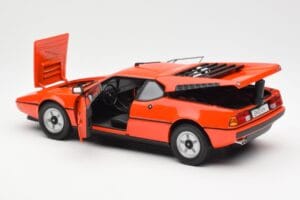 BMW M1 オレンジ メタリック Norev 1:18 183222 メタル - 画像 5/8