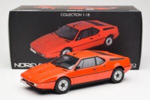 BMW M1 オレンジ メタリック Norev 1:18 183222 メタル - 画像 8/8