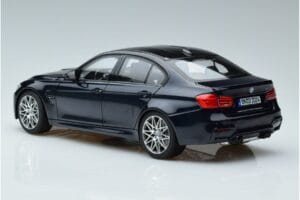 BMW M3 F80 Competition ブルー Norev 1:18 183236 メタル - 画像 6/7