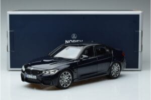 BMW M3 F80 Competition ブルー Norev 1:18 183236 メタル - 画像 7/7